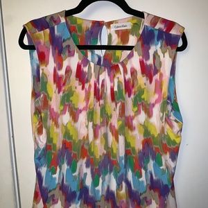 Calvin Klein Sleeveless Blouse
